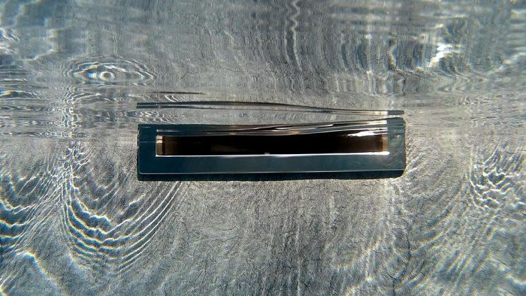 Skimmer aus Edelstahl