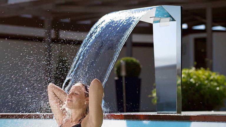Wasserattraktion Schwalldusche