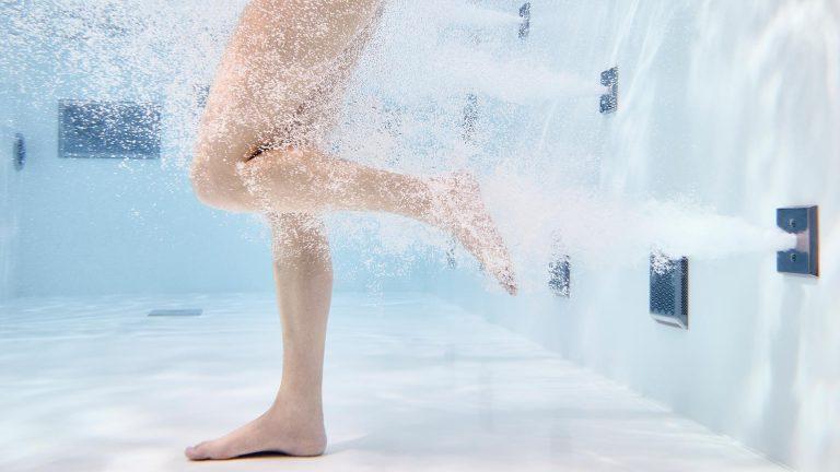 Wasserattraktion Massagedüsen