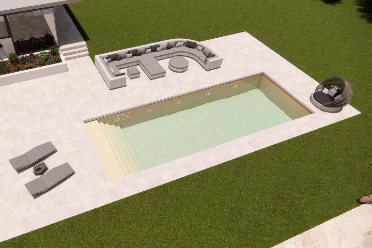 Poolfarbe Sand