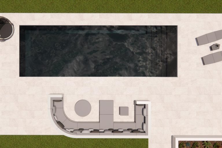 Poolfarbe Schwarz