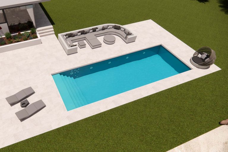 Poolfarbe Türkisblau
