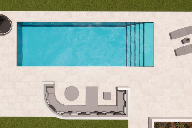 Poolfarbe Türkis