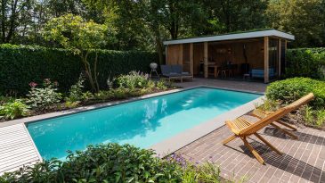Ein Citypool im kleinen Garten